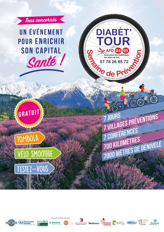 Affiche Diabèt'tour