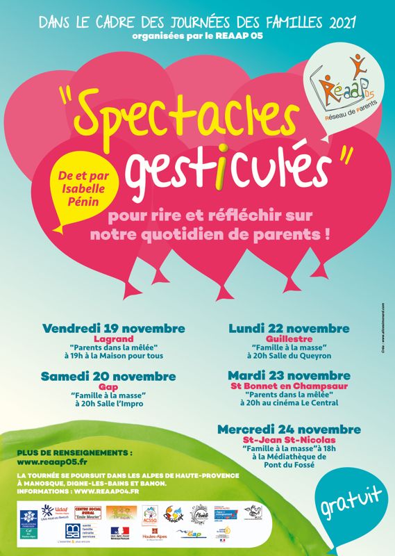 Affiche - Spectacles gesticulés