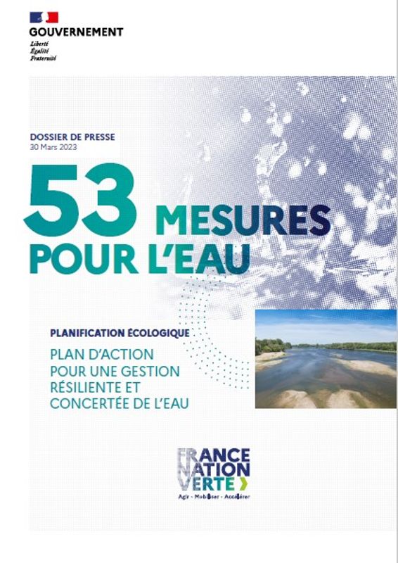 53 mesures pour l’eau
