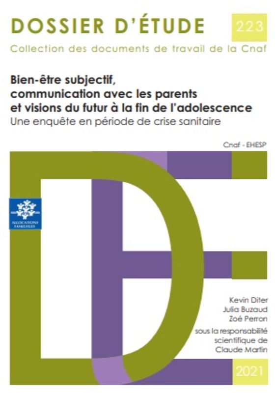 Bien-être subjectif, communication avec les parents et visions du futur à la fin de l’adolescence