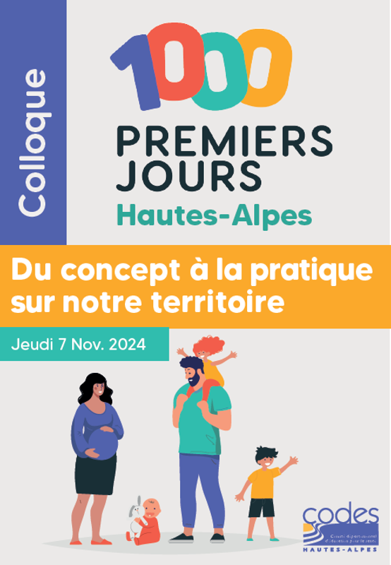 Colloque "Les 1000 premiers jours... Du concept à la pratique sur notre territoire"