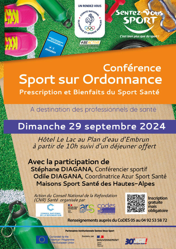 Conférence "Sport sur Ordonnance : prescription et bienfaits du Sport Santé"