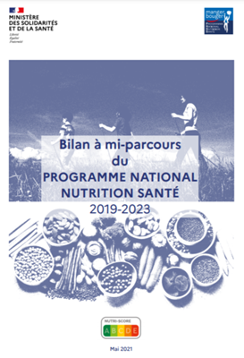 Bilan à mi-parcours du PROGRAMME NATIONAL NUTRITION SANTÉ 2019-2023
