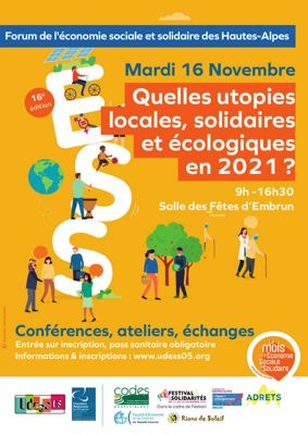16ème Forum de l’Économie Sociale et Solidaire des Hautes-Alpes 