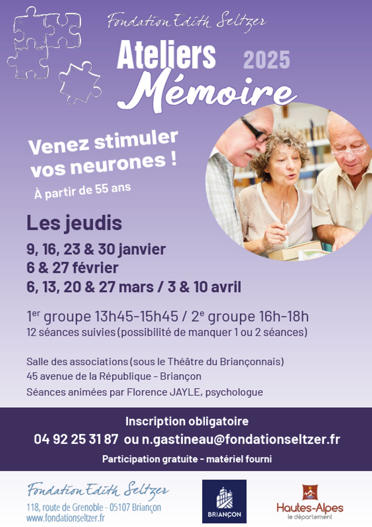 Ateliers Mémoire 