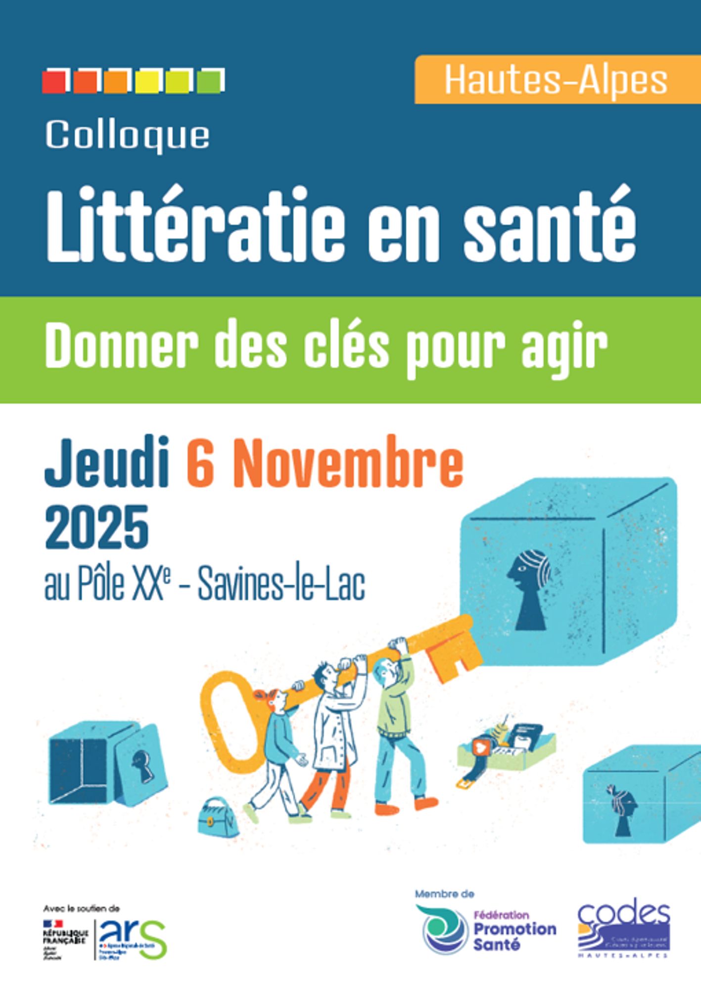 Mieux communiquer en santé - Colloque "Littératie en santé... Donner des clés pour agir"