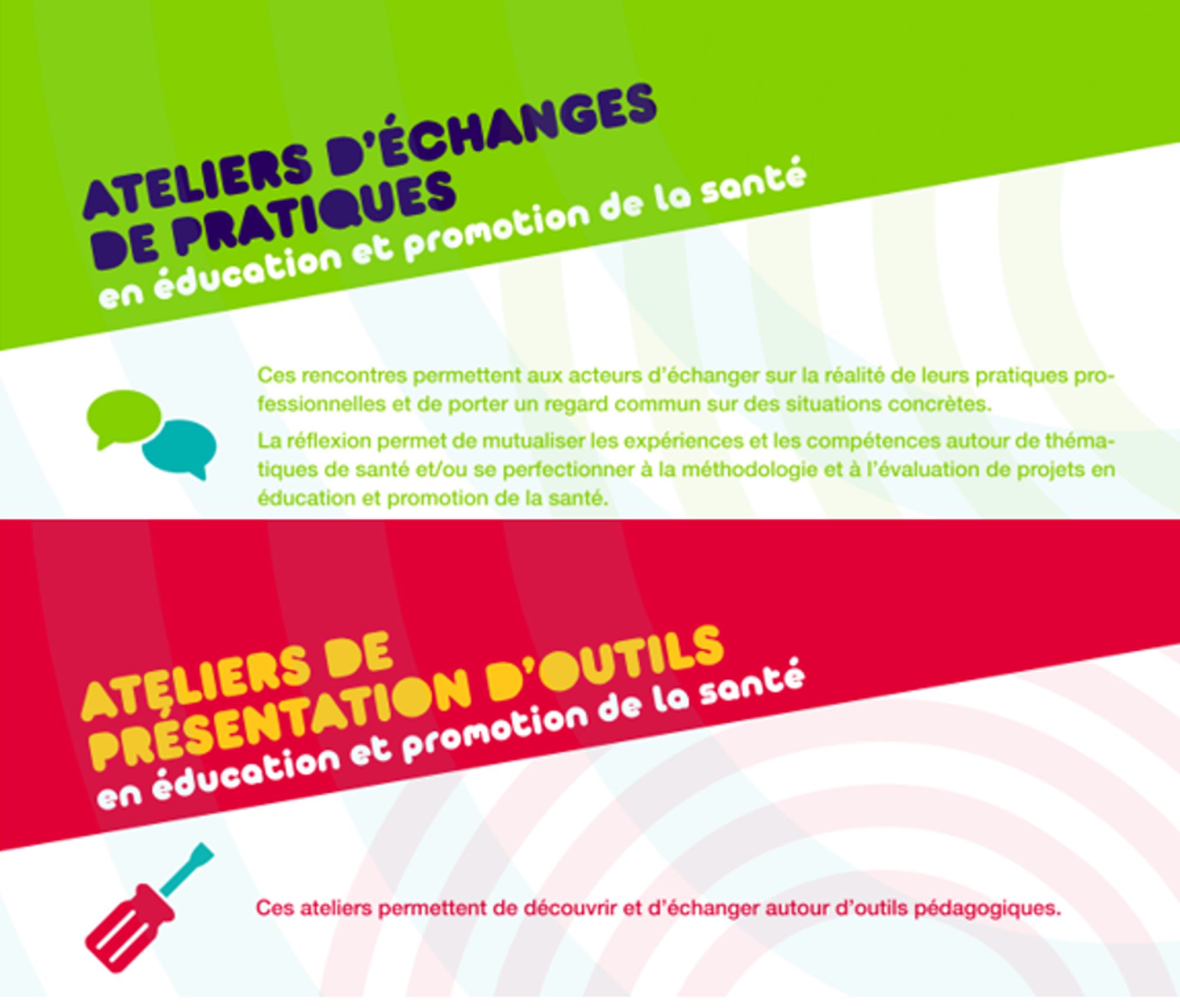 Ateliers d’échanges de pratiques / découverte d’outils pédagogiques 2024